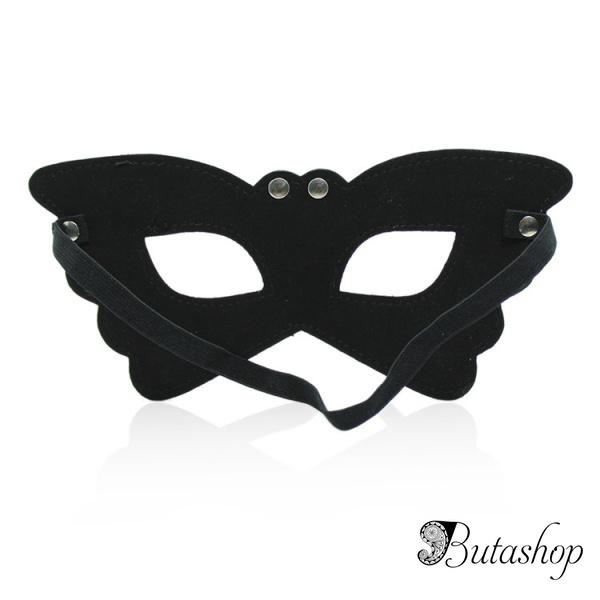 Маска на глаза черная - www.butashop.com