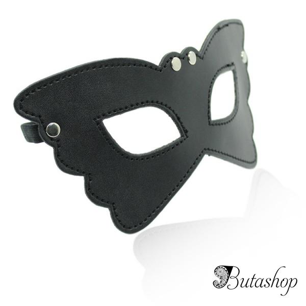 Маска на глаза черная - www.butashop.com