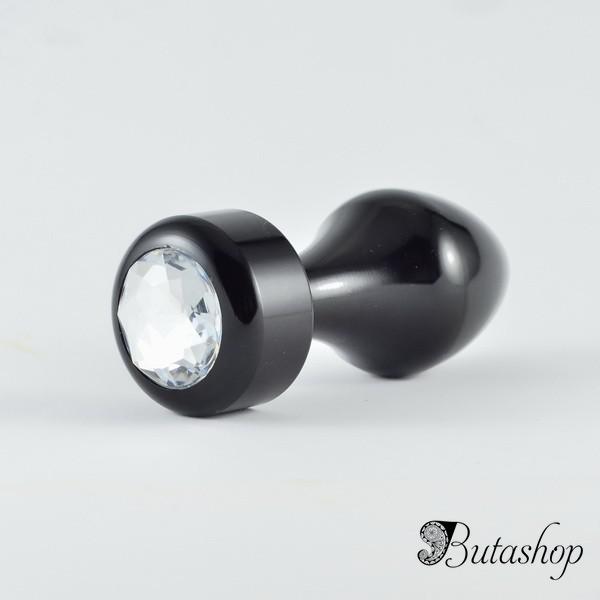 Анальная пробка черная - www.butashop.com