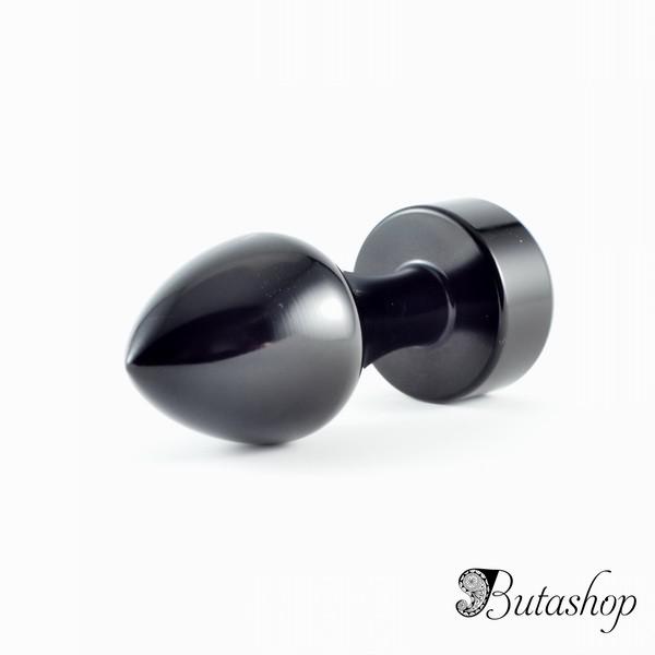 Анальная пробка черная - www.butashop.com